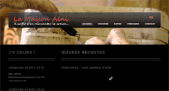 Desktop Screenshot of lamaisonaini.com