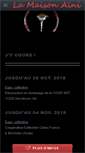 Mobile Screenshot of lamaisonaini.com